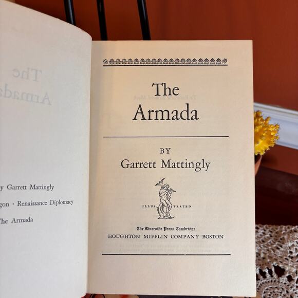 The Armada 1959 1st Edition Hardcover Book by Garrett Mattingly Spanish Armada - Picture 2 of 10